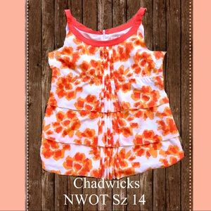 Chadwicks NWOT Tank Top size 14